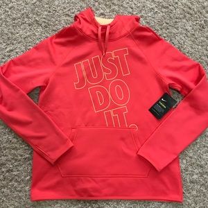Nike Just Do It Therma Dri Fit hoodie. NWT!